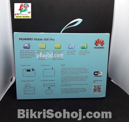 Smart Router Huawei Pro 4G LTE Pocket Router